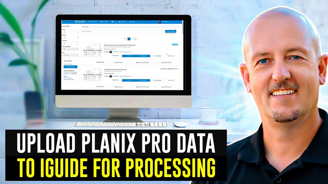 [How To] upload Planix Pro data to iGuide for processing.