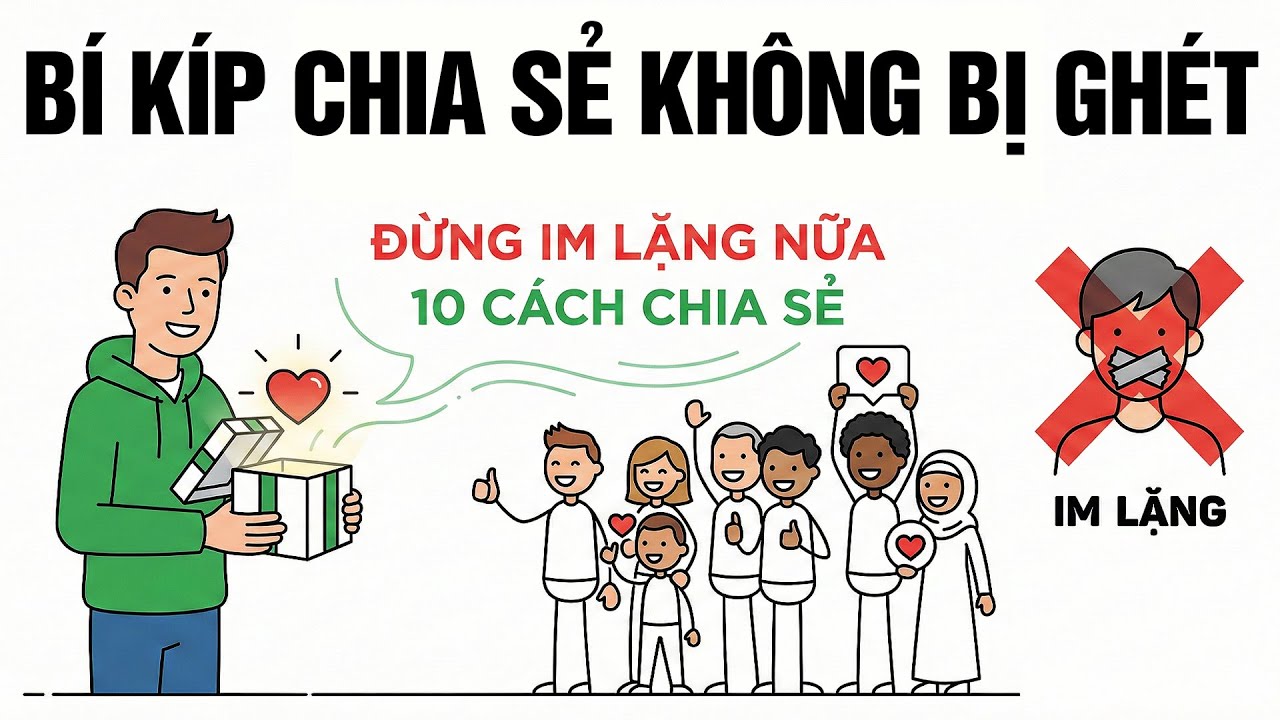10 Cách Chia Sẻ Niềm Tin Mà Không Bị Ghét (Ai Cũng Làm Được) | Thói Quen Tạo Thành Công
