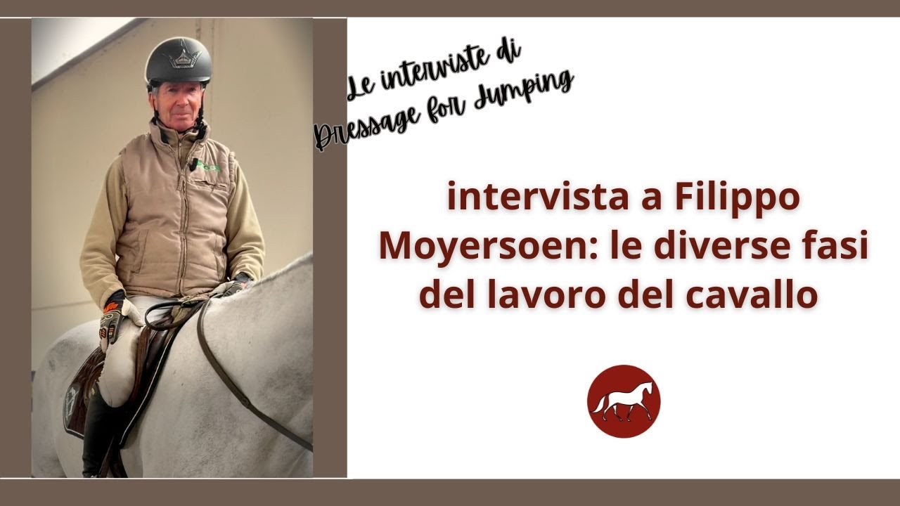 Filippo Moyersoen le diverse fasi del lavoro del cavallo #equitazione