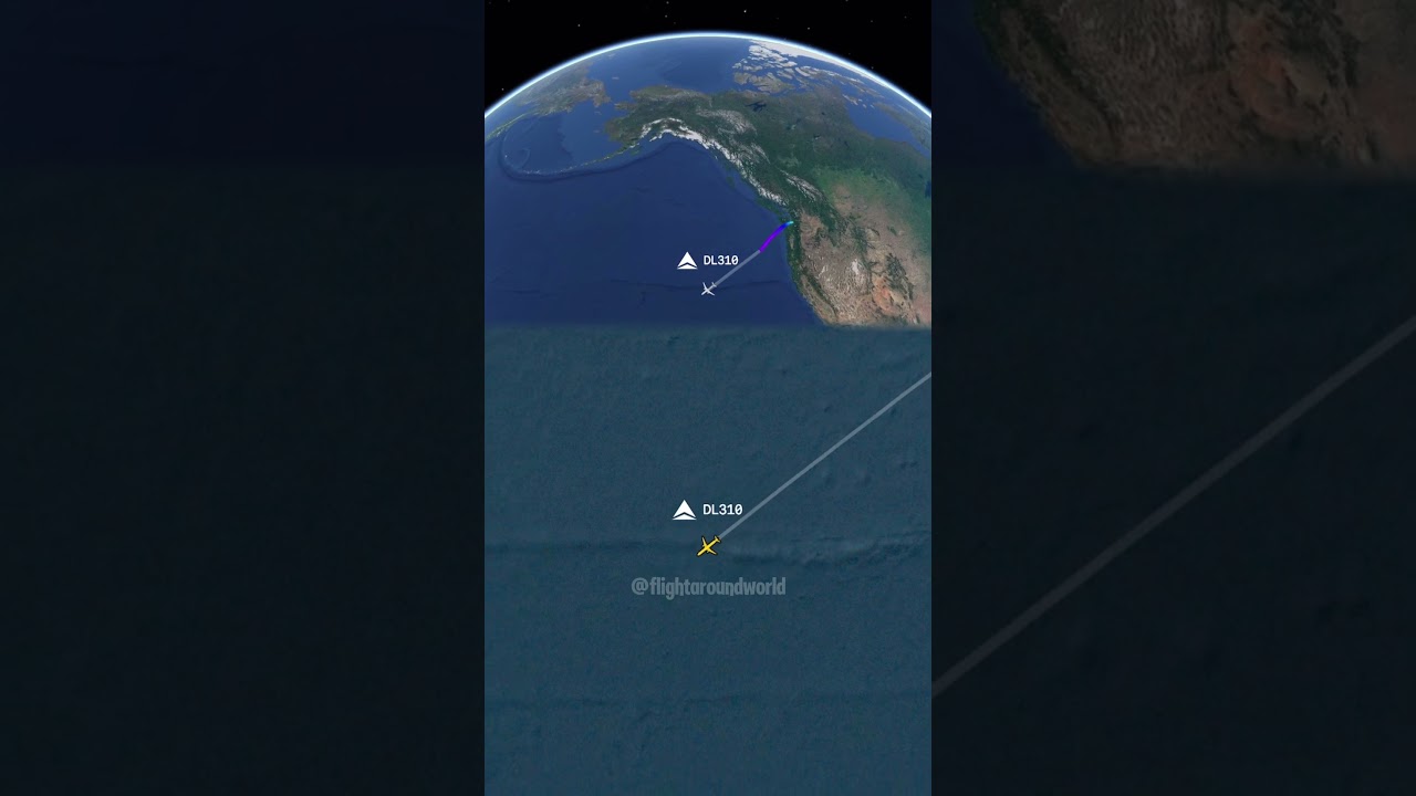 Seattle to Honolulu. One of the longest flights from the US to West Coast to Hawaii #seattle #flight