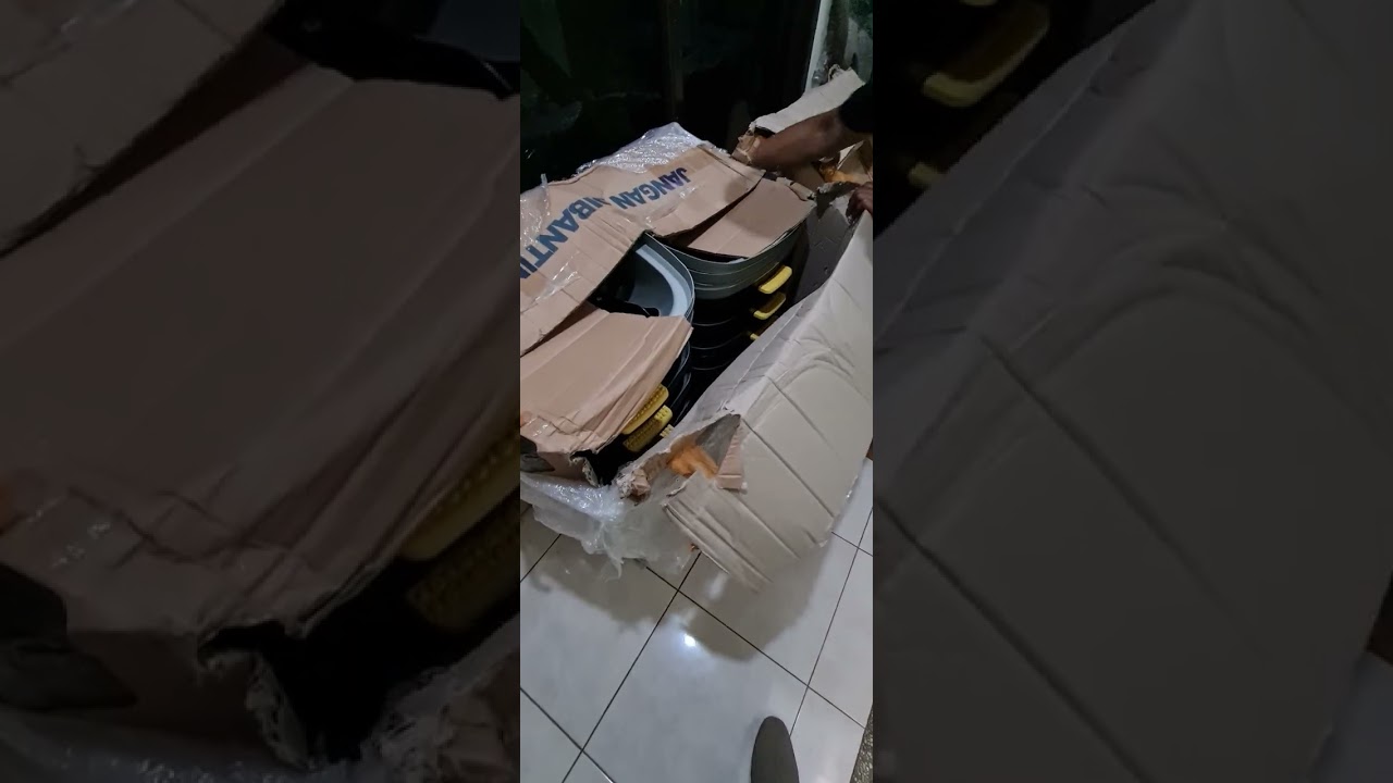 Unboxing bak sampah semar 60 liter