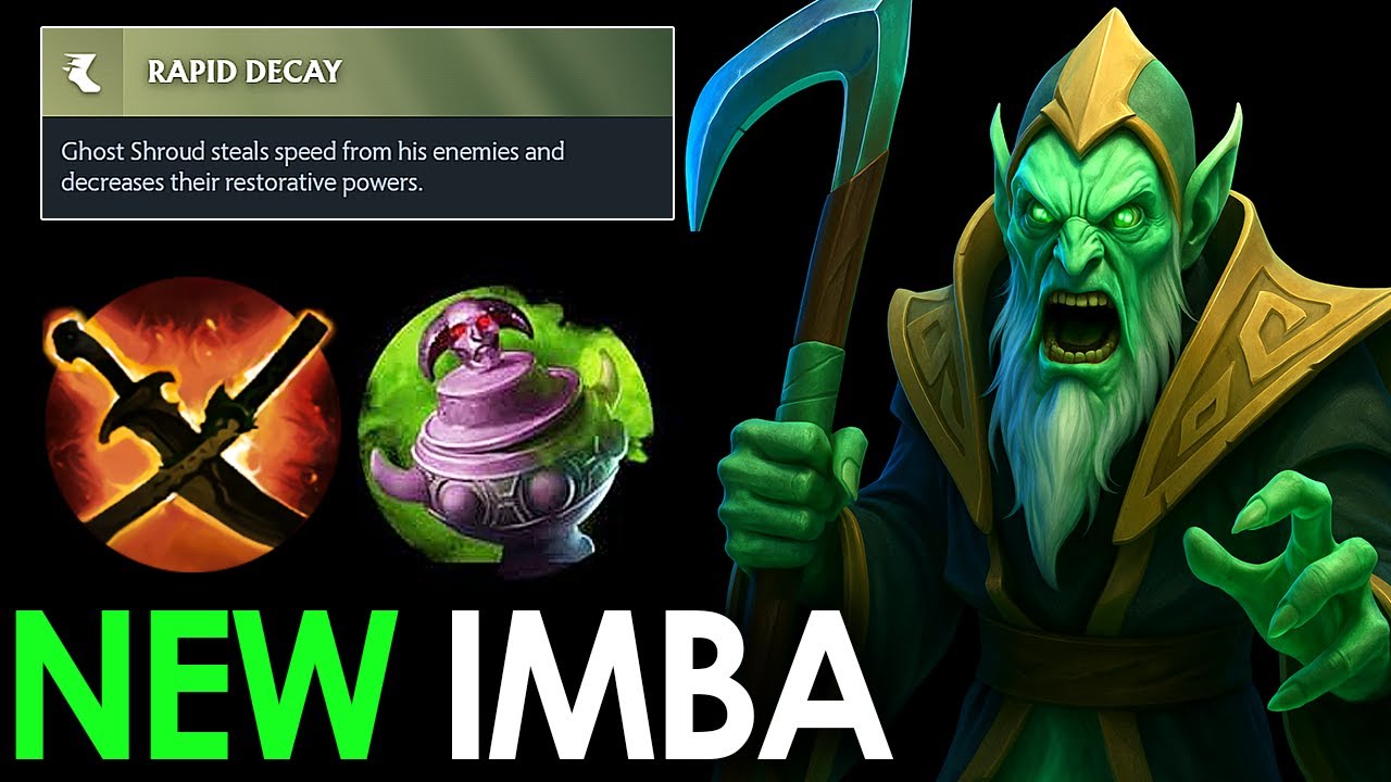 New Top Build Necrophos Mid Gameplay | Patch 7.40b Dota 2