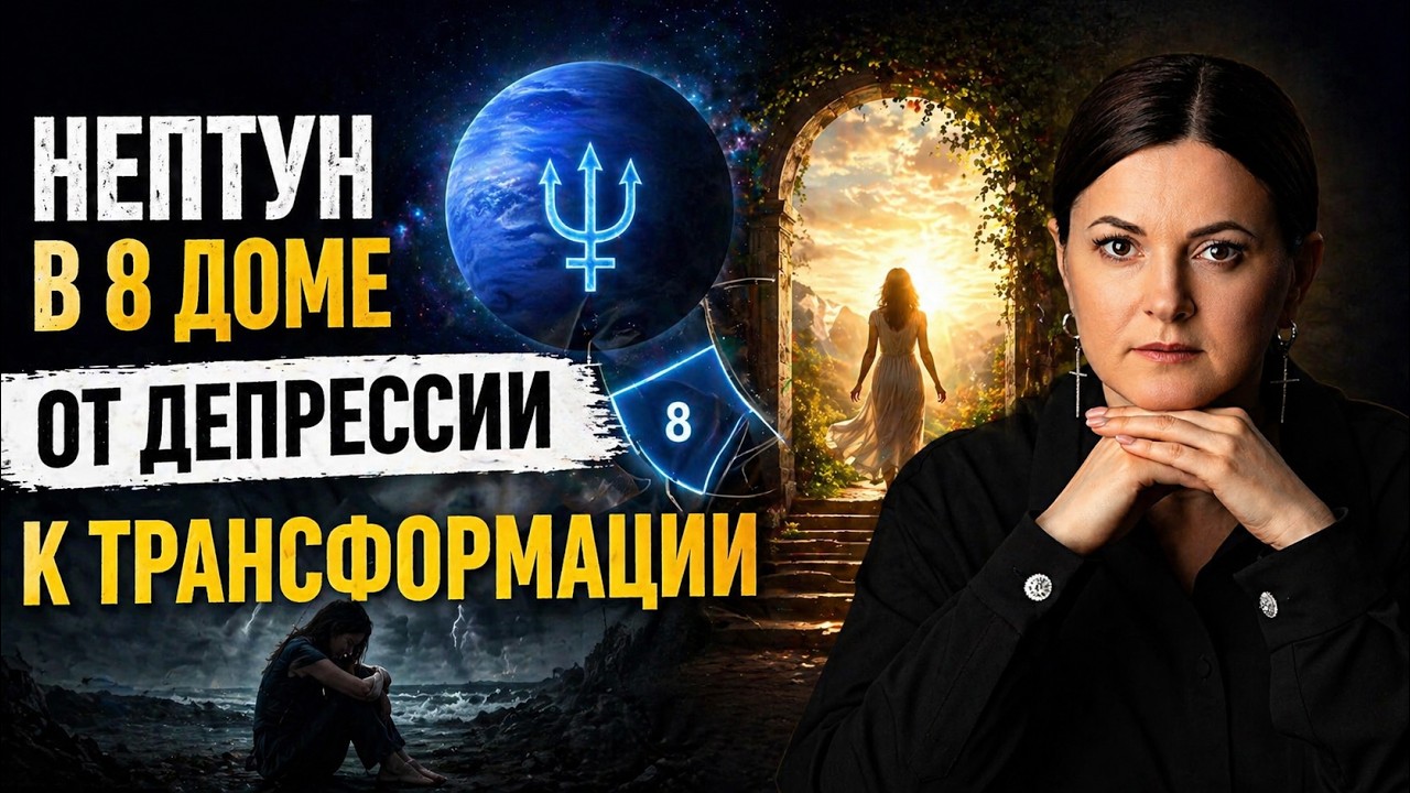 Нептун в 8 Доме: От глубокой депрессии к полной трансформации