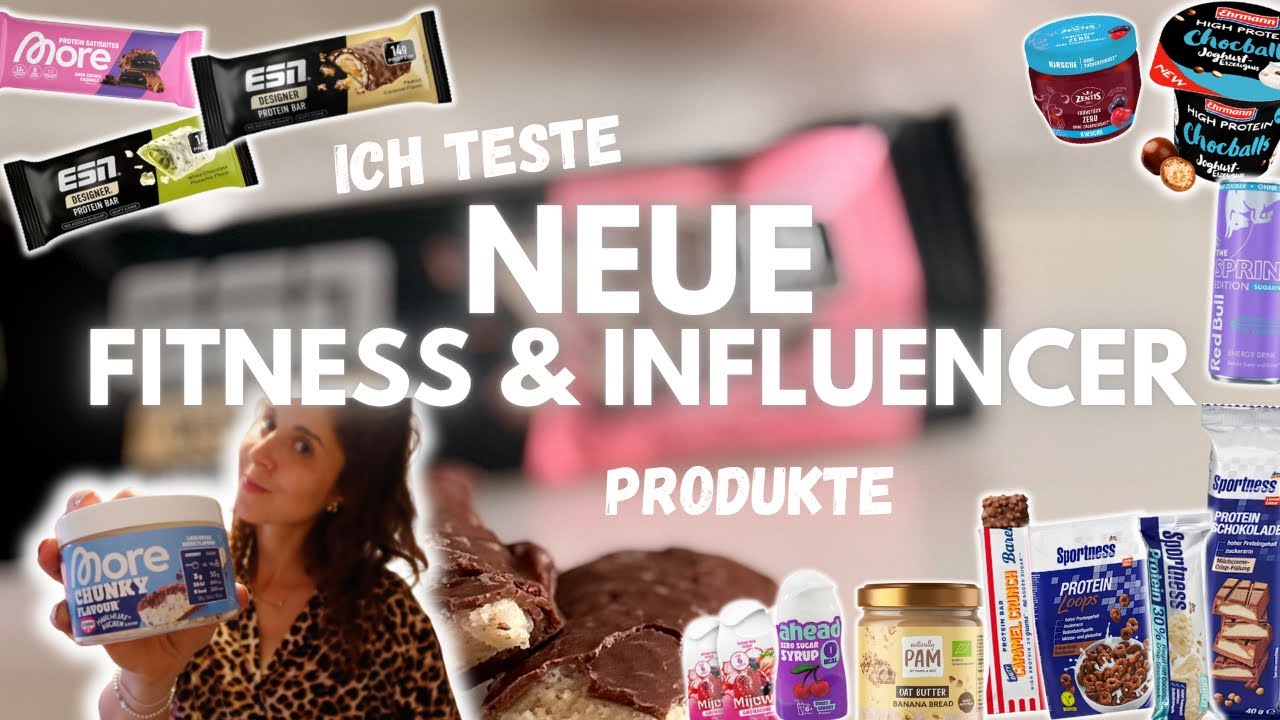 Neue Fitness Snacks Test🍫ESN, More, DM & Co - Was lohnt sich wirklich?