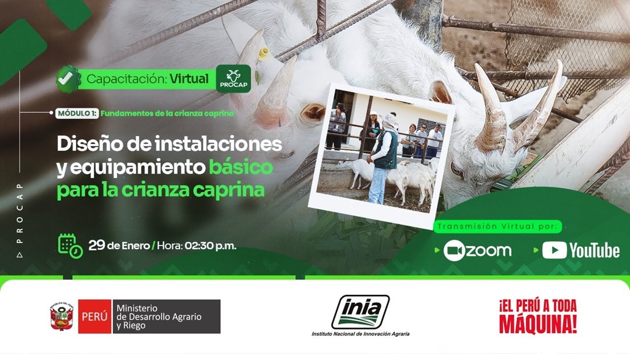 Diseño de instalaciones y equipamiento básico para la crianza de cabras