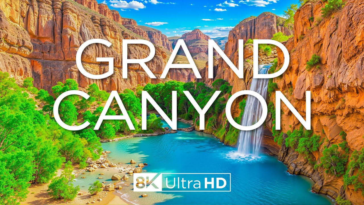 Гранд-Каньон, США 8K UHD – посетите одно из самых красивых чудес света