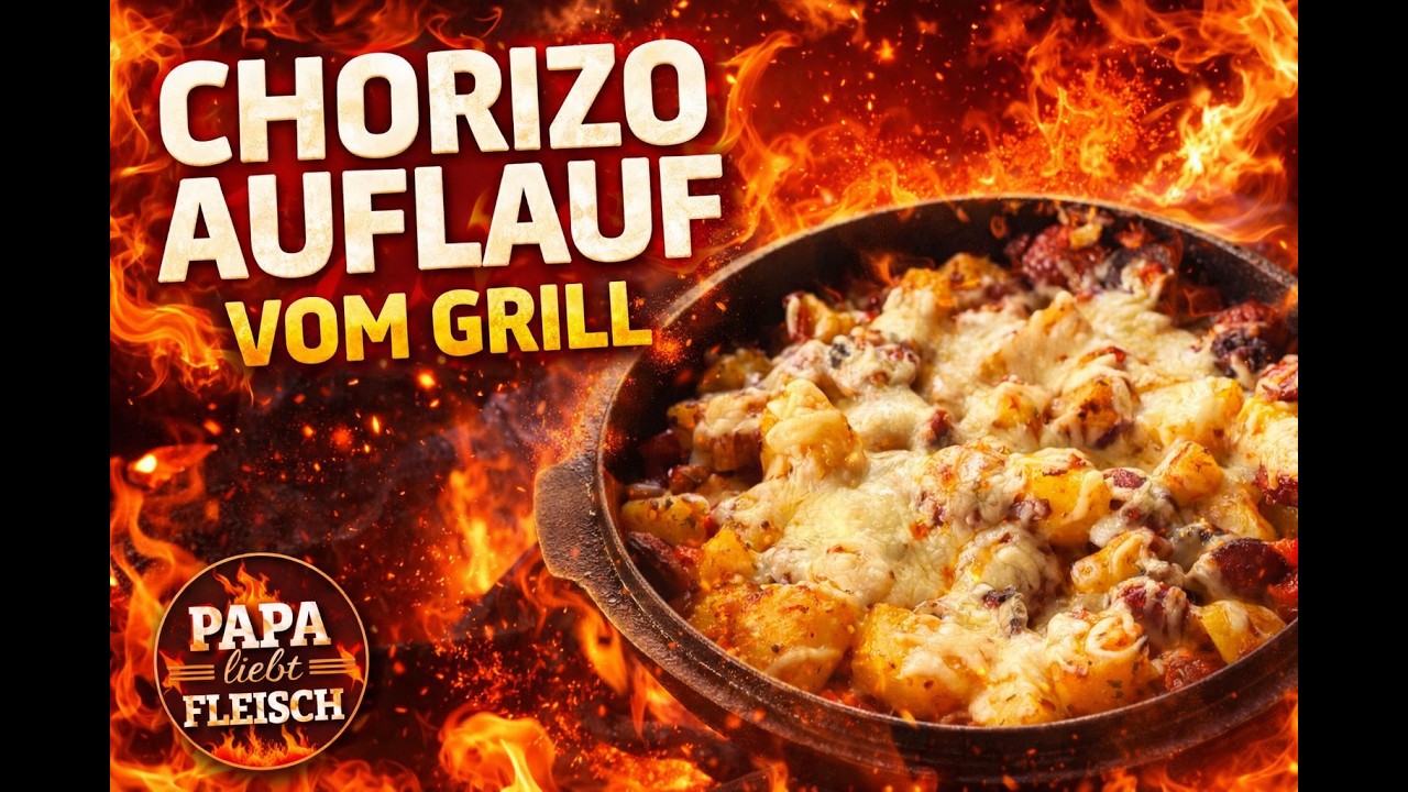 Rustikaler Chorizo-Grillauflauf – Der spanische Kartoffel-Hit vom BBQ