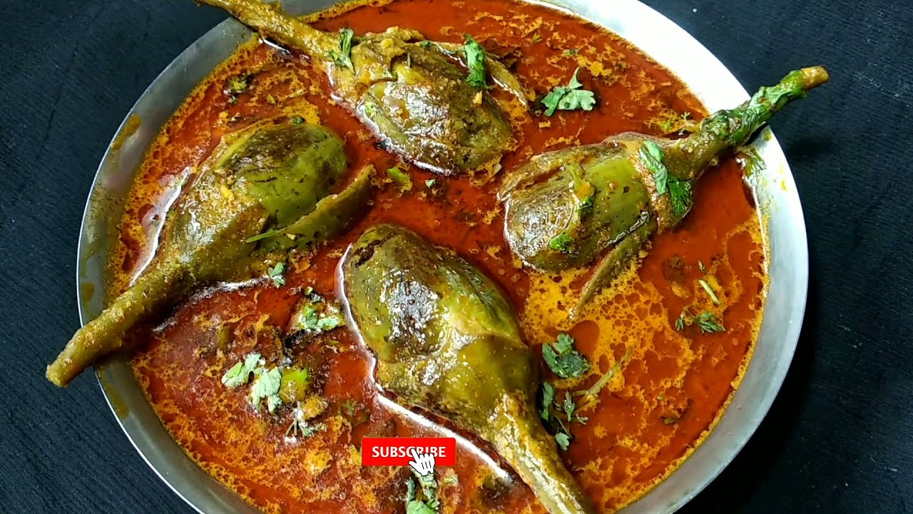 चमचमीत आणि रस्सेदार  मसाला वांगी | गावाकडील मसाली वांगी आमटी | vanga bhaji | Stuffed baingan masala