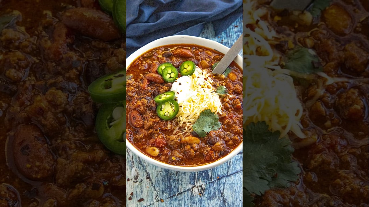 TASTY Three Bean Chili