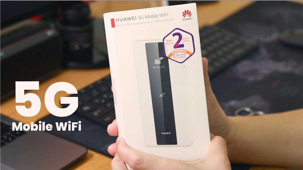 Huawei 5G Mobile Wifi (Not Pro) Unboxing