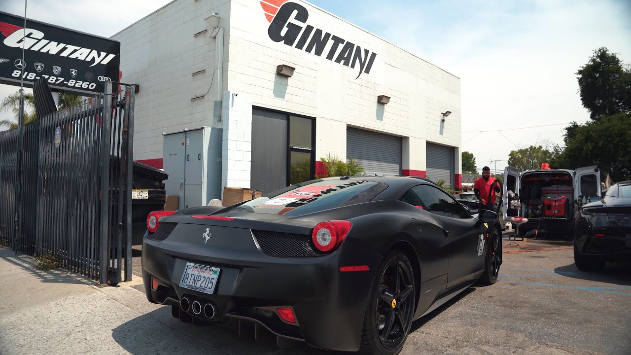 Took my Ferrari 458 to Gintani for some mods (Part 1)