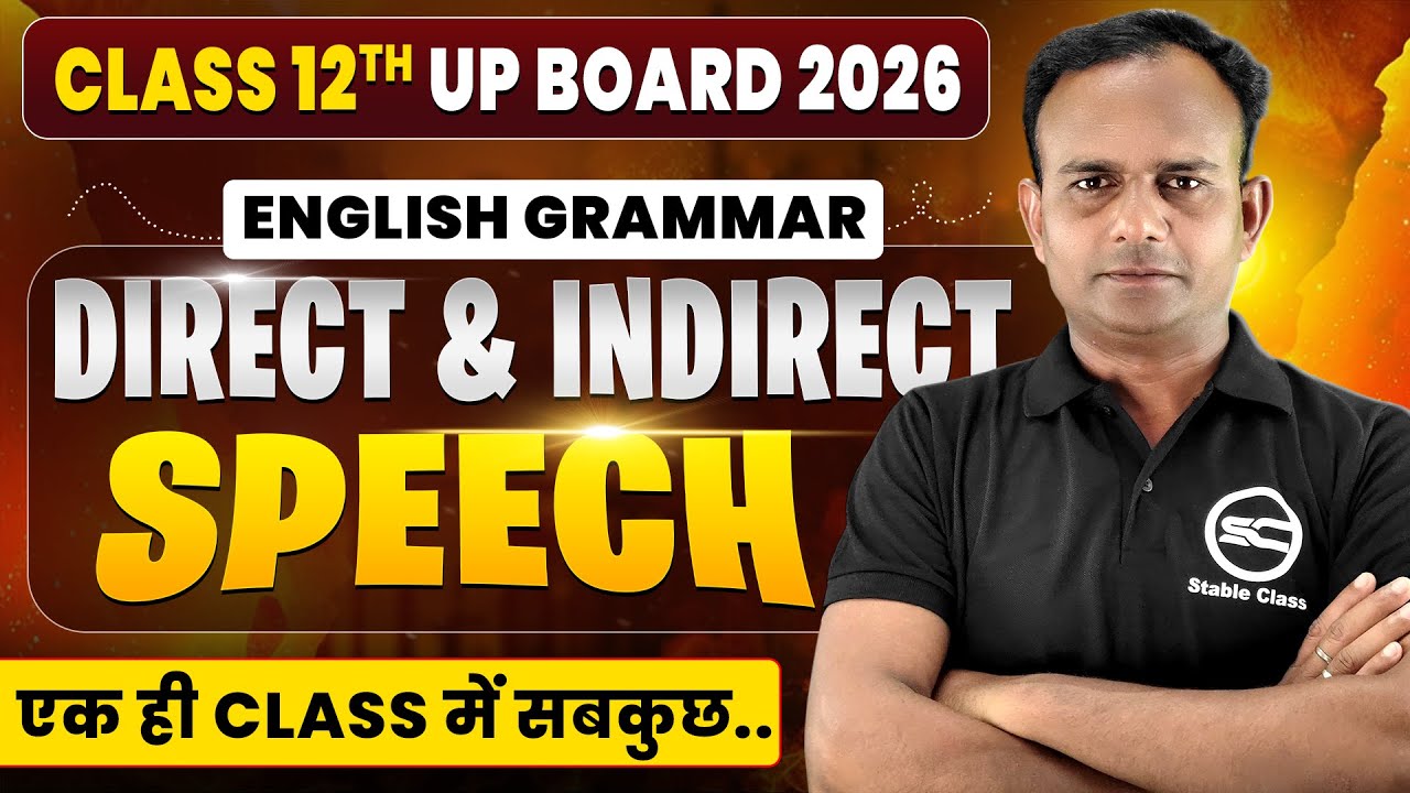 Direct Indirect Speech |  Reported Speech | Direct and indirect Speech in English Grammar 