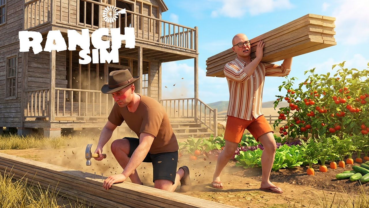 NE-AM FACUT BAIETI DE CASA! Ranch Simulator Multiplayer