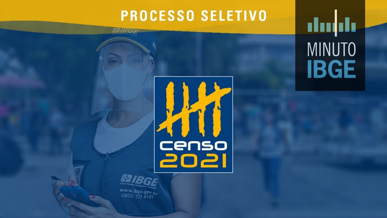 Minuto IBGE - PSS Censo 2021: Recenseador ou Agente Censitário? [ÁUDIO]