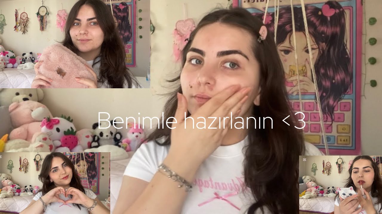 Benimle hazırlan! Beraber makyaj yapıyoruz💄✨