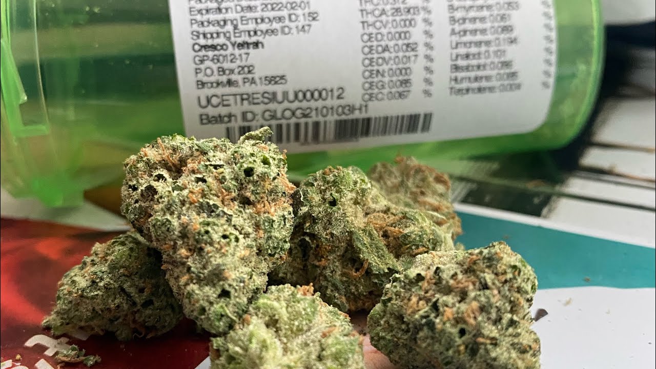 💹💨Medical Marijuana Review #112 : Green Line  OG : Cresco