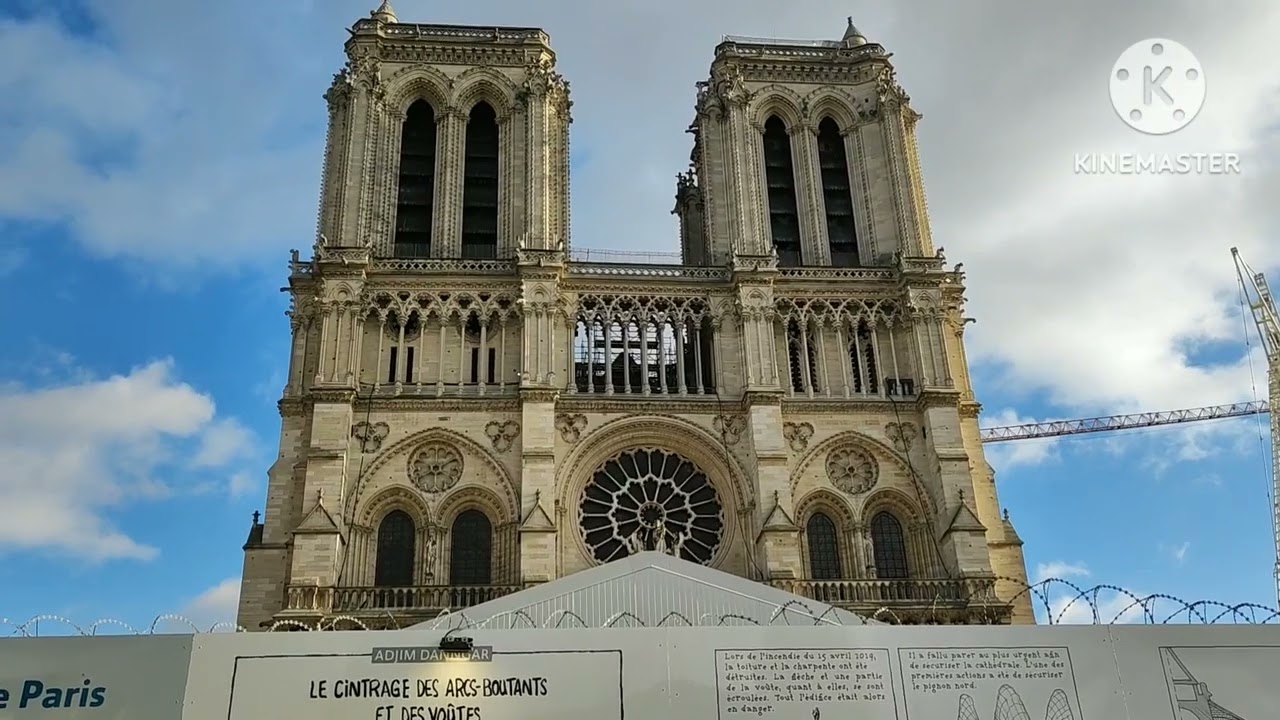 Como está a Catedral de Notre Dame depois do Incêndio? Detalhe que chama a atenção. (2023).