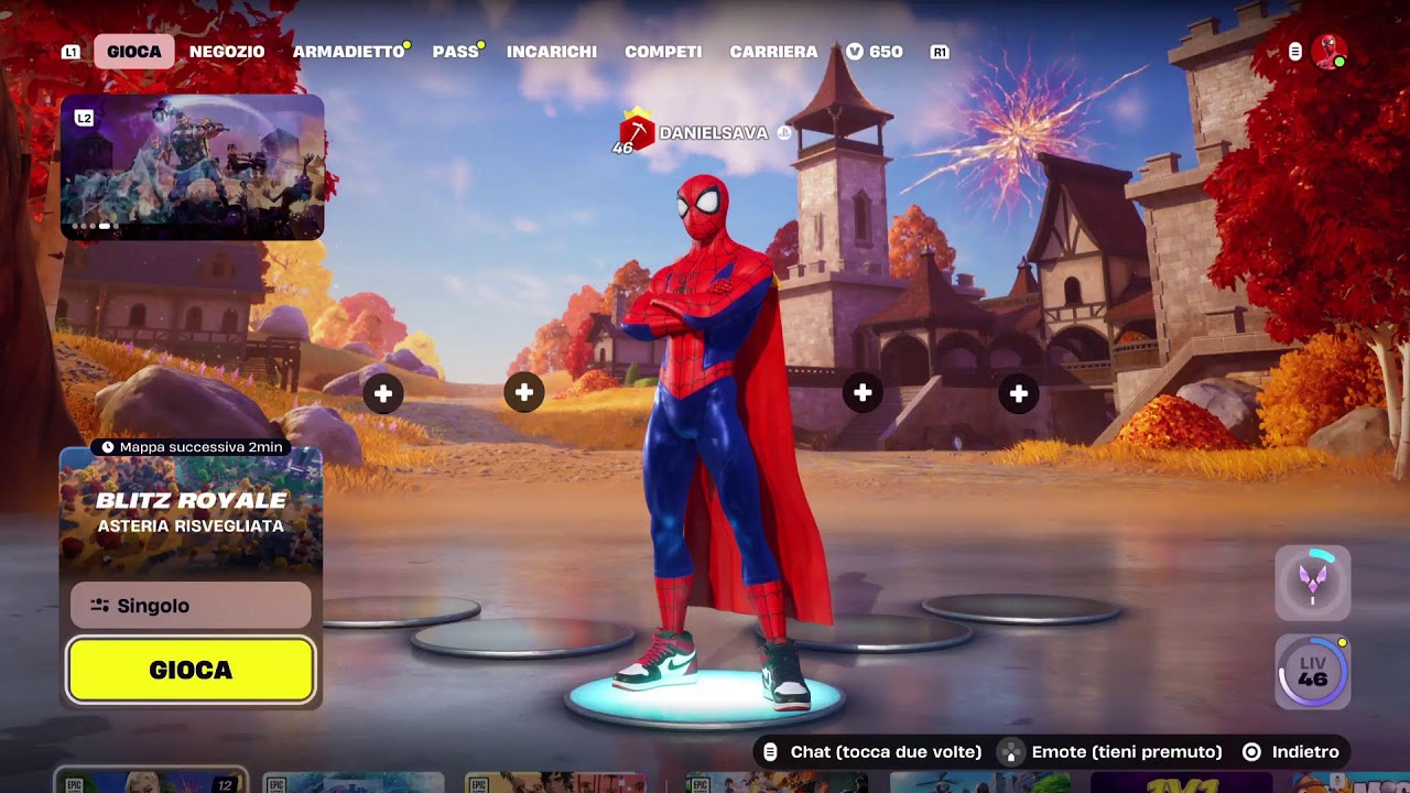 Live su fortnite.
