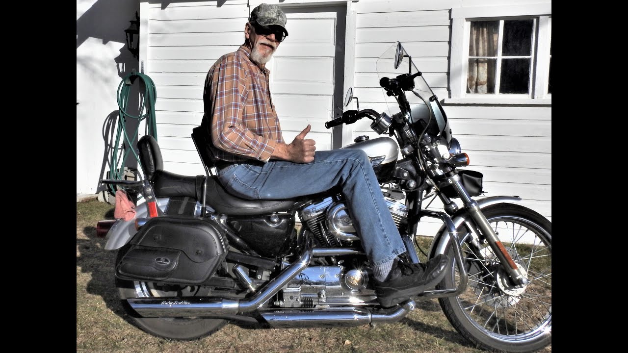 Harley Sportster Driver Backrest Install