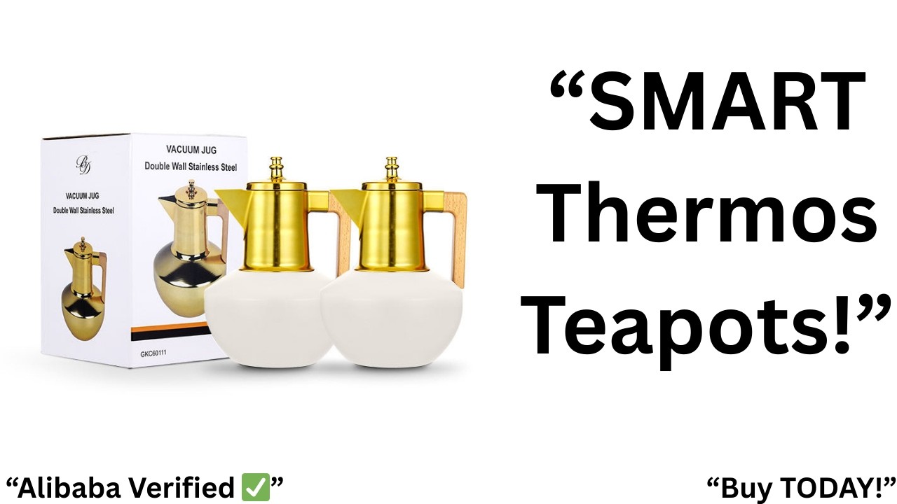 Smart & Stylish Thermos Teapots from Alibaba You Can Buy Today #AlibabaThermos #SmartTeapot