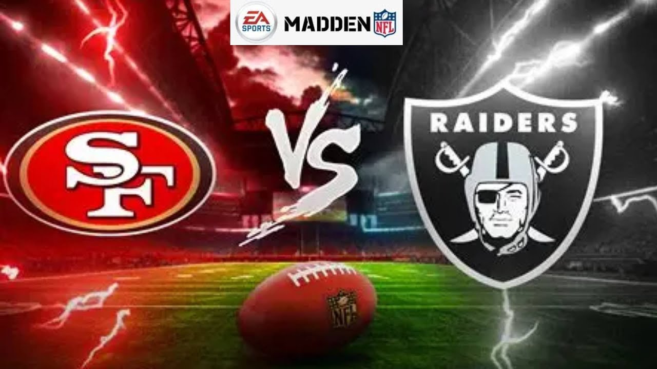 Raiders vs 49ers NFL 25
