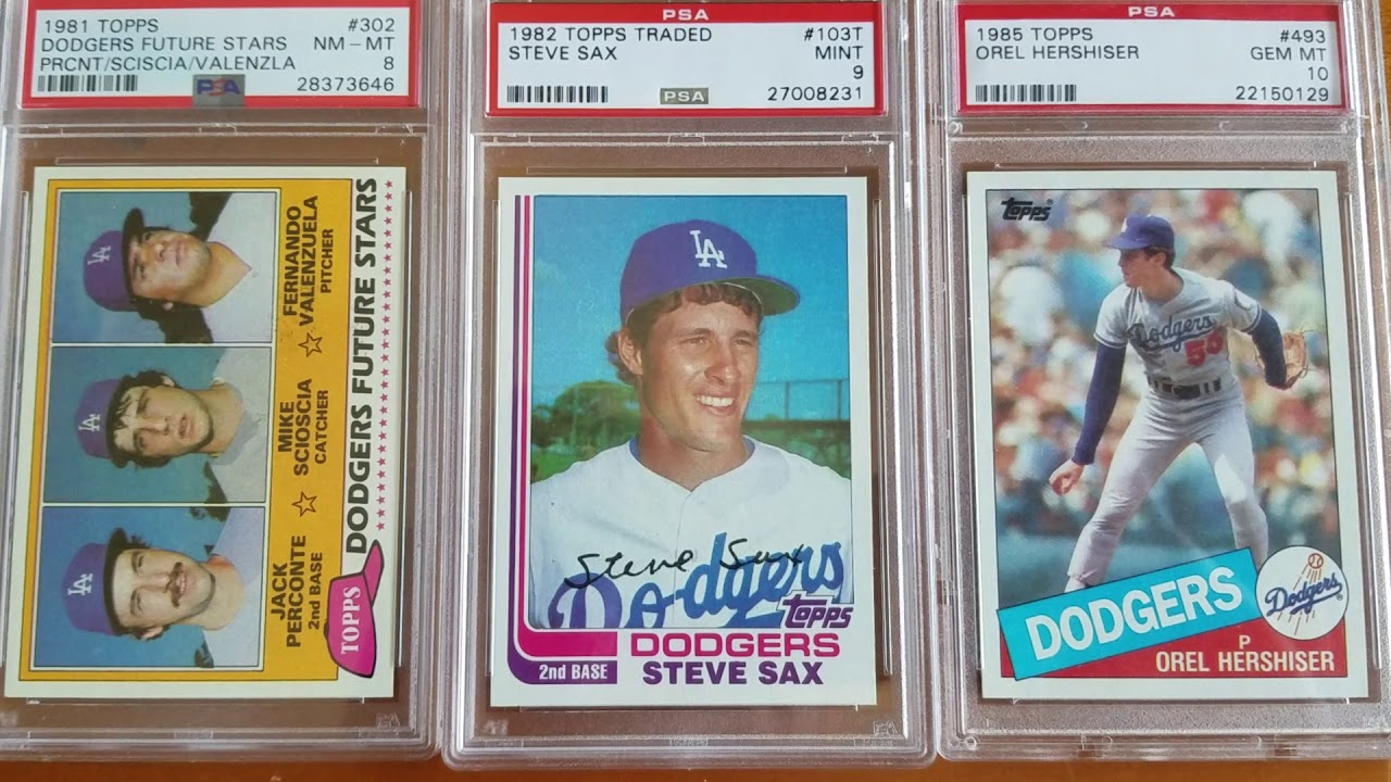 All-Time Dodgers Baseball Cards PC Update