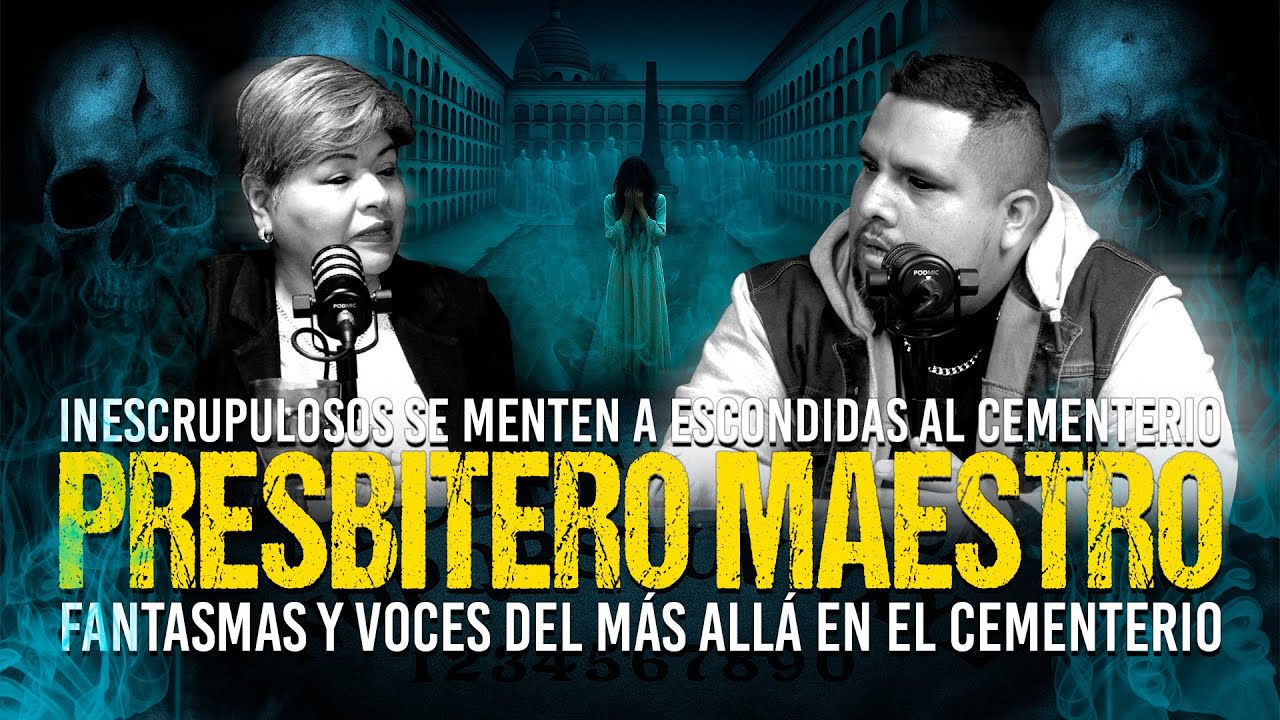 FANTASMAS Y VOCES del MÁS ALLÁ en el CEMENTERIO PRESBITERO MAESTRO con la guía SARA TORRES | T5 E6