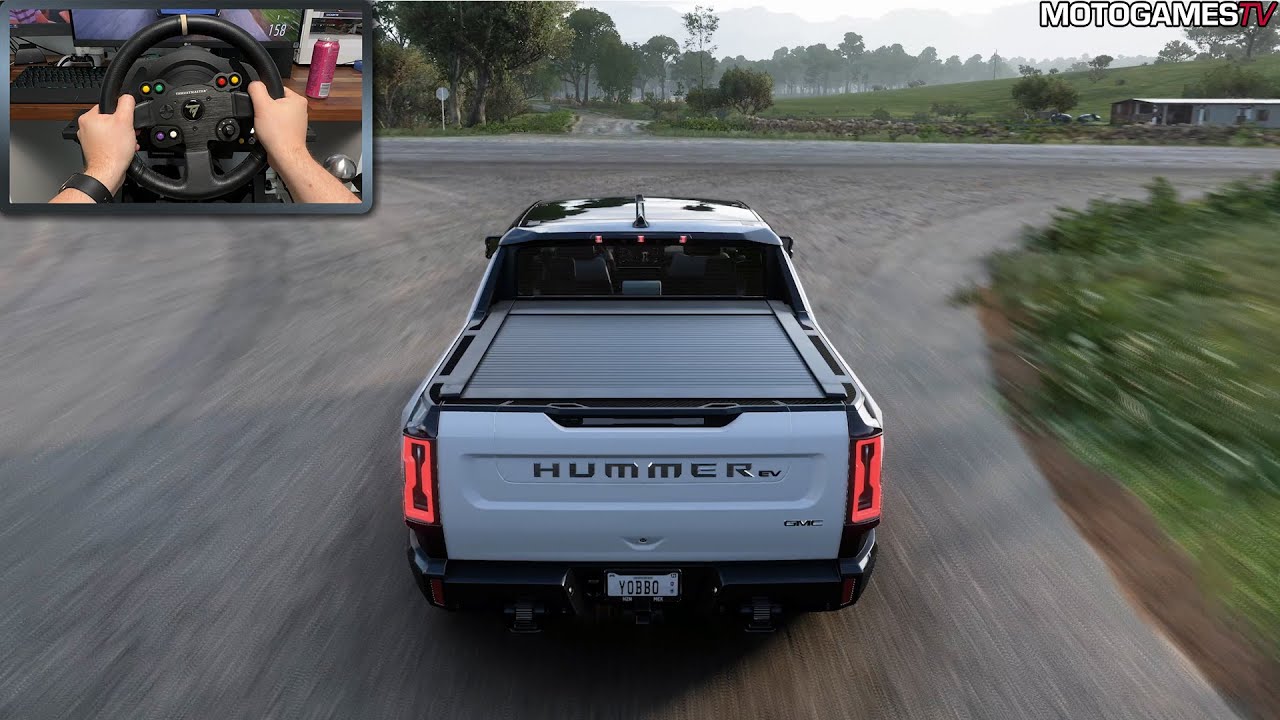 Forza Horizon 5 - 2022 GMC Hummer EV Pickup | Thrustmaster TX Gameplay