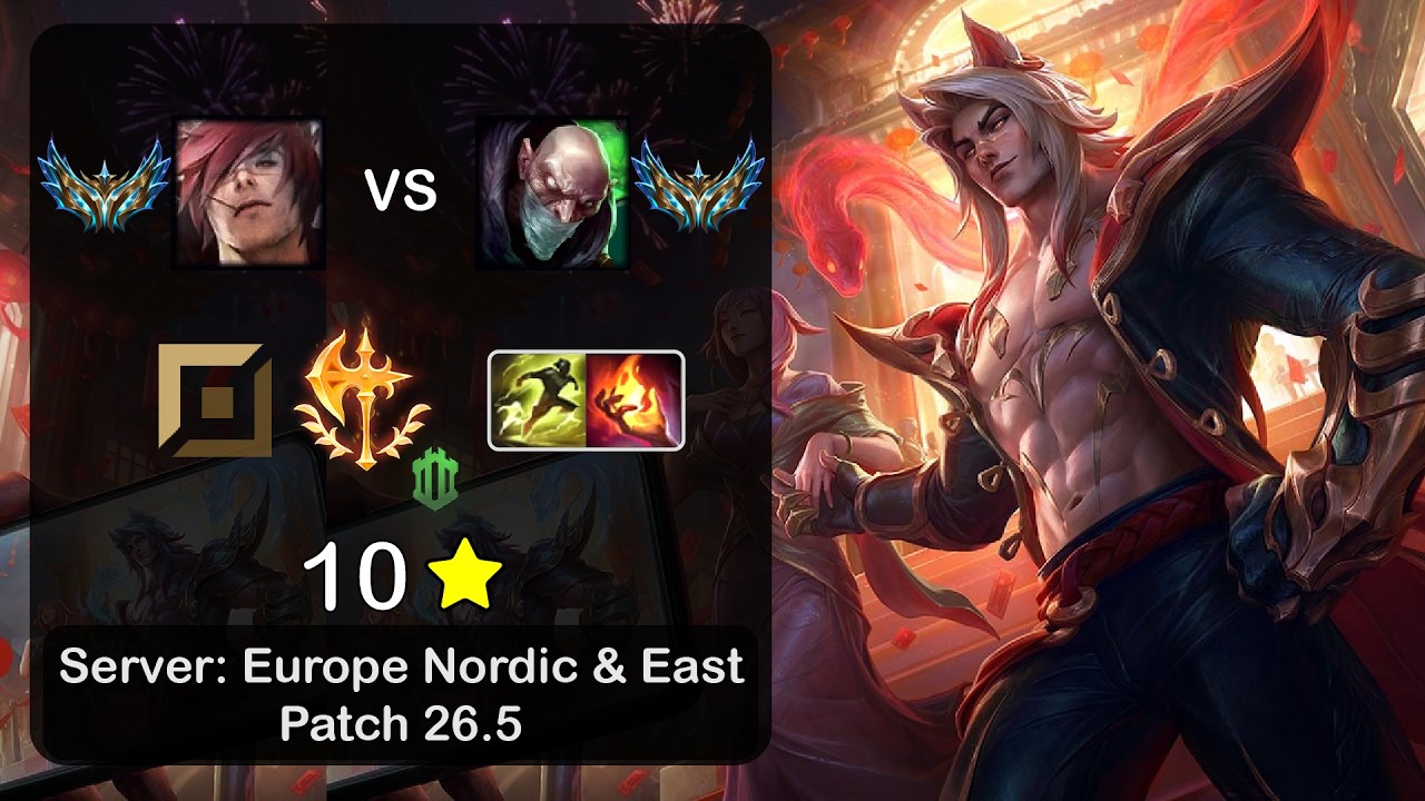 Sett Top vs Singed - EUNE Challenger - Patch 26.5