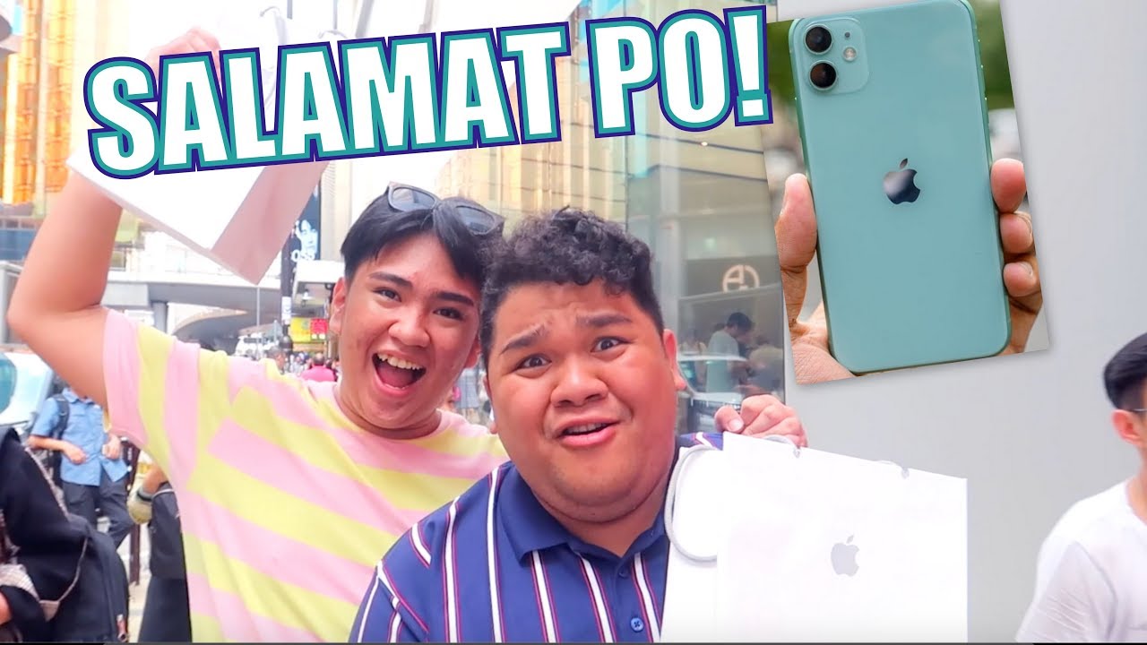 NIREGALUHAN AKO NI KWEEN LLOYD CAFE CADENA NG IPHONE 11!