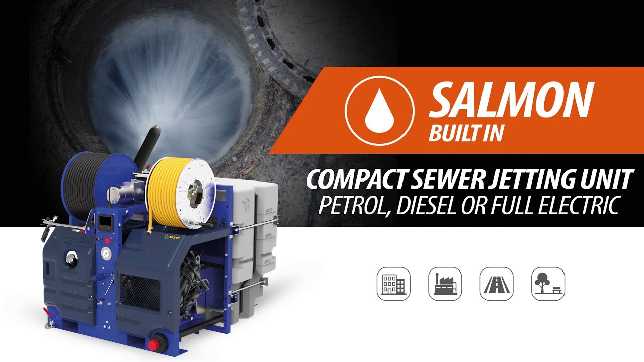 PTC Urban Cleaning - SALMON Petrol Engine