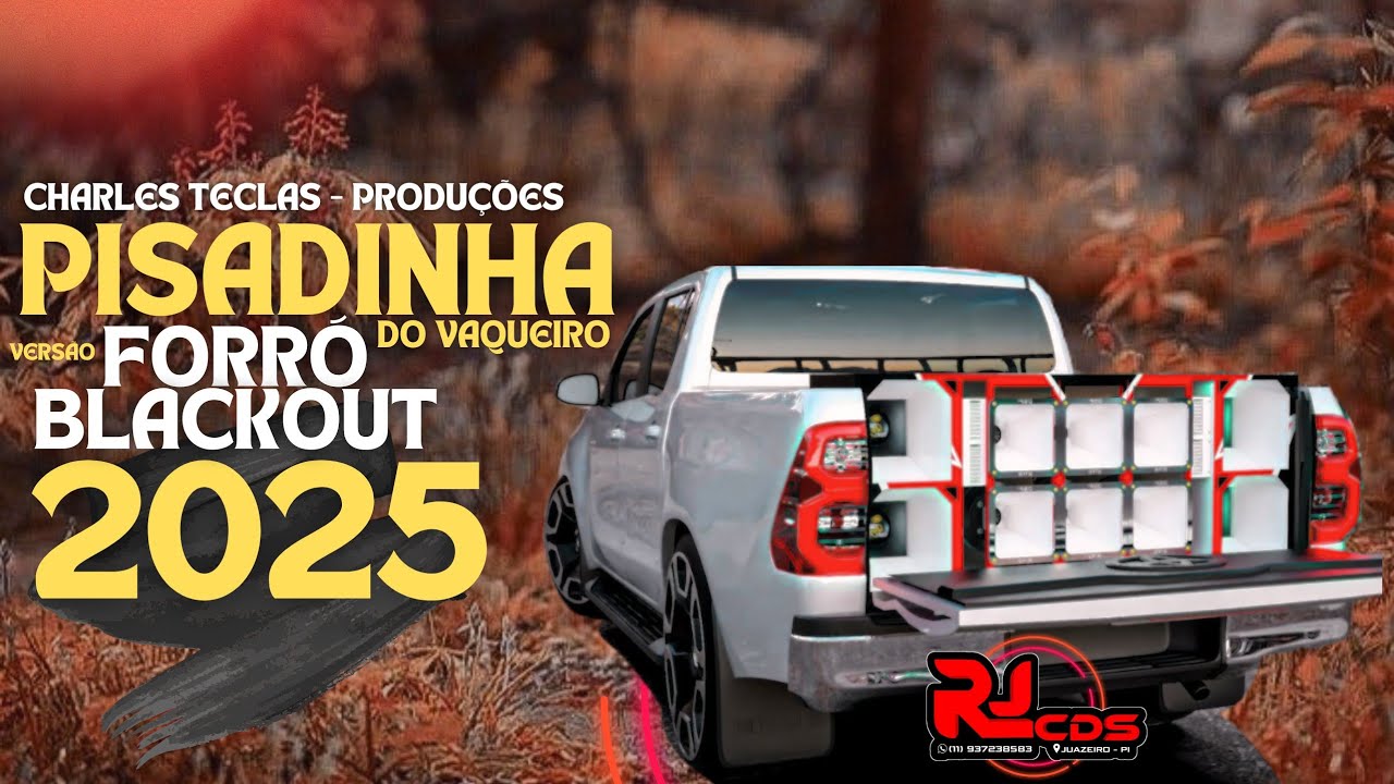 PISADINHA DO VAQUEIRO Vs FORRÓ BLACKOUT 2025  - CHARLES TECLAS PRODUÇÃO - MARÇO 2025 ATUALIZADO