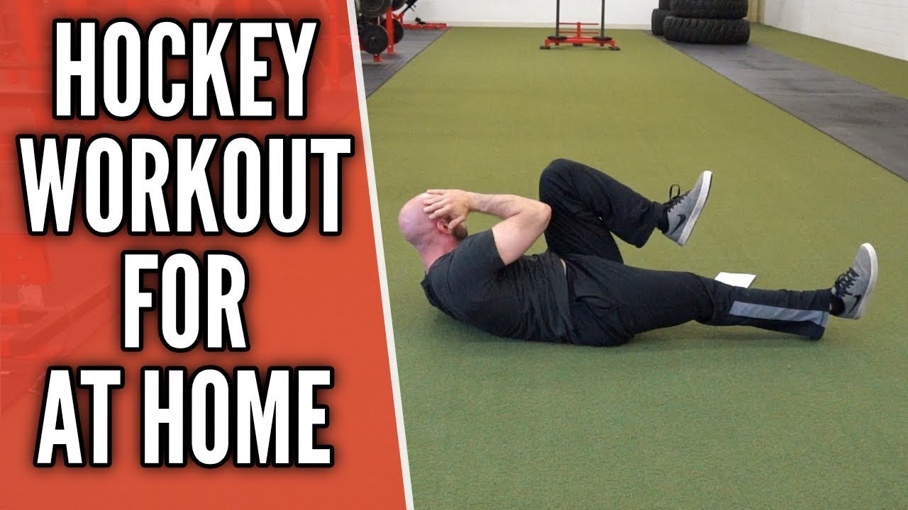 Hockey Workout For At Home - Follow Along Workout 🏒