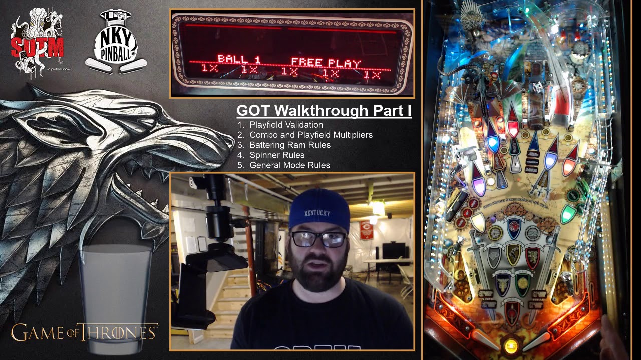 SDTM: Ultimate Game of Thrones pinball Tutorial Part 1