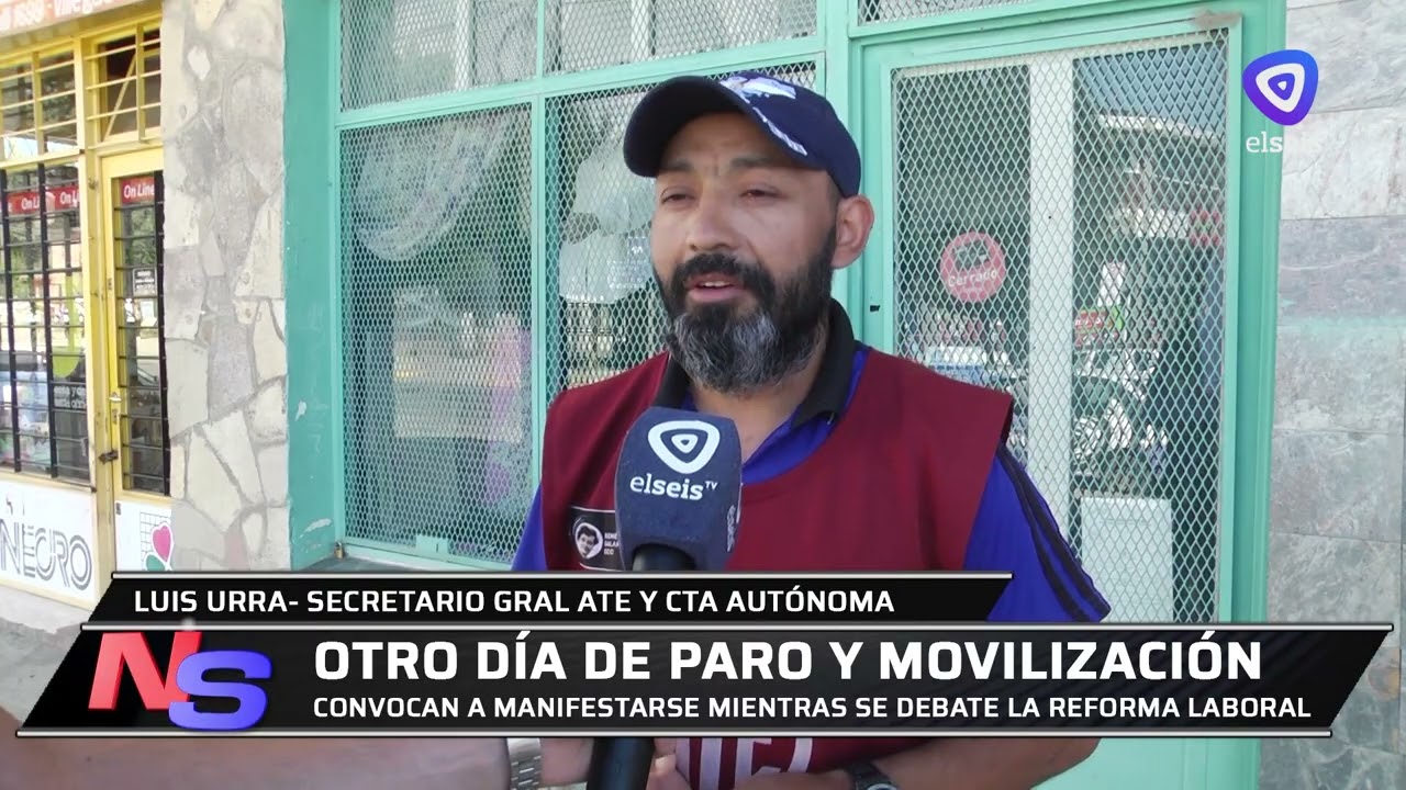 Convocan a una manifestación mientras en el Senado se debate la reforma laboral