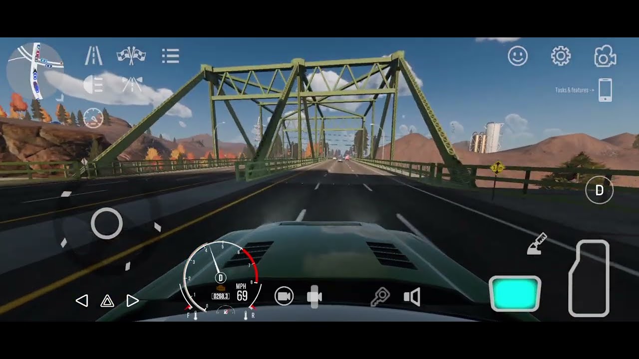 Driving In The Mountains In Car Parking Multiplayer 2 