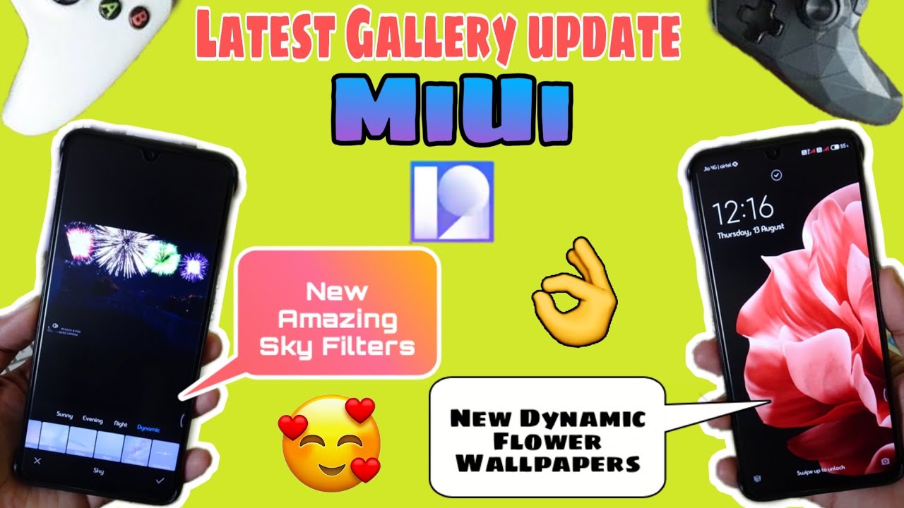 Install MiUi 12 New Dynamic Wallpapers😮|New Gallery Update with Amazing Sky filters👌|By Tech Darbar|