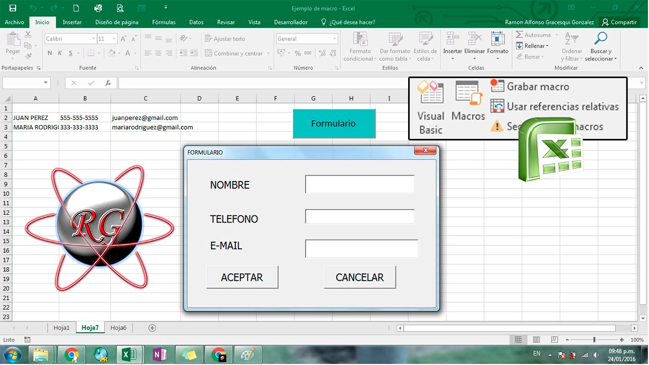 C&oacute;mo usar las Macros y Visual Basic en Excel de forma f&aacute;cil
