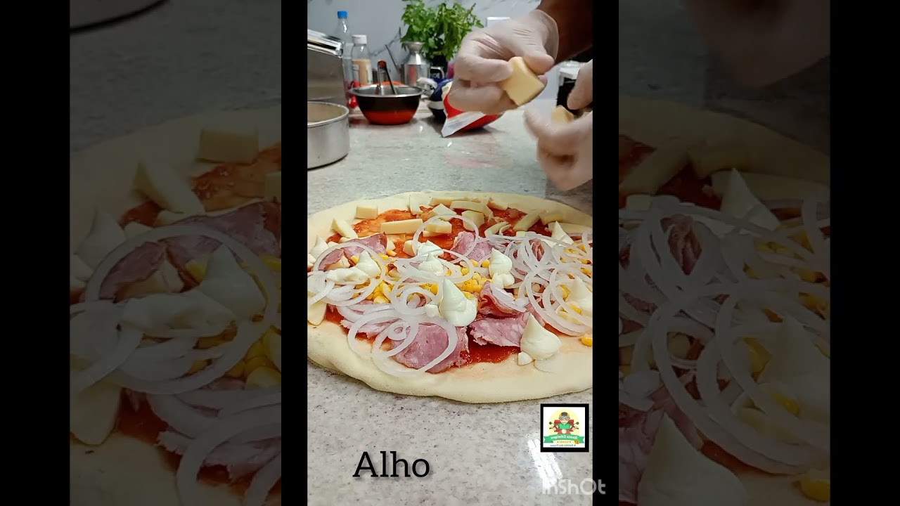 Pizza classica em forno elétrico Skinsem 370 graus.