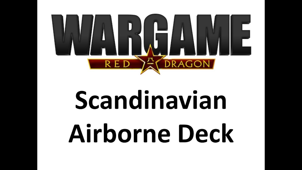 Wargame Red Dragon - Scandinavian Airborne Deck
