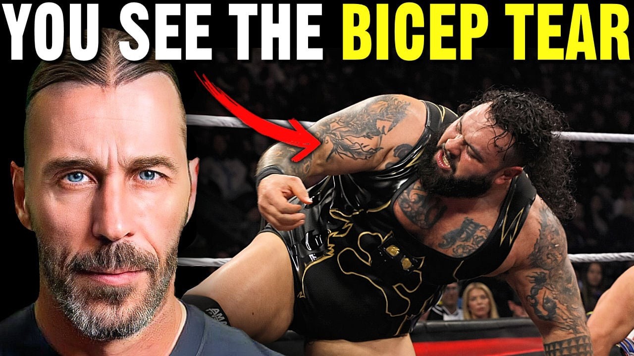 Bronson Reed Tears Biceps on WWE RAW | What Went Wrong