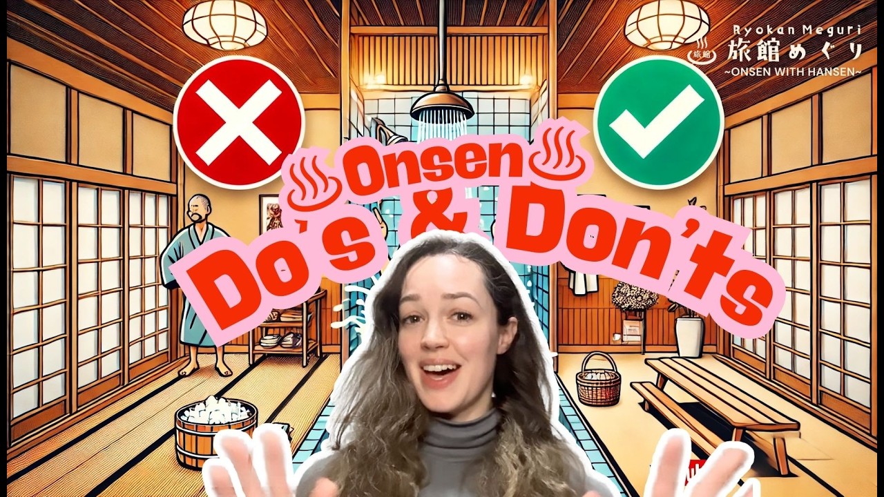 ♨️Japanese Onsen Secrets REVEALED: Ryokan Etiquette Guide + Mistakes to Avoid!