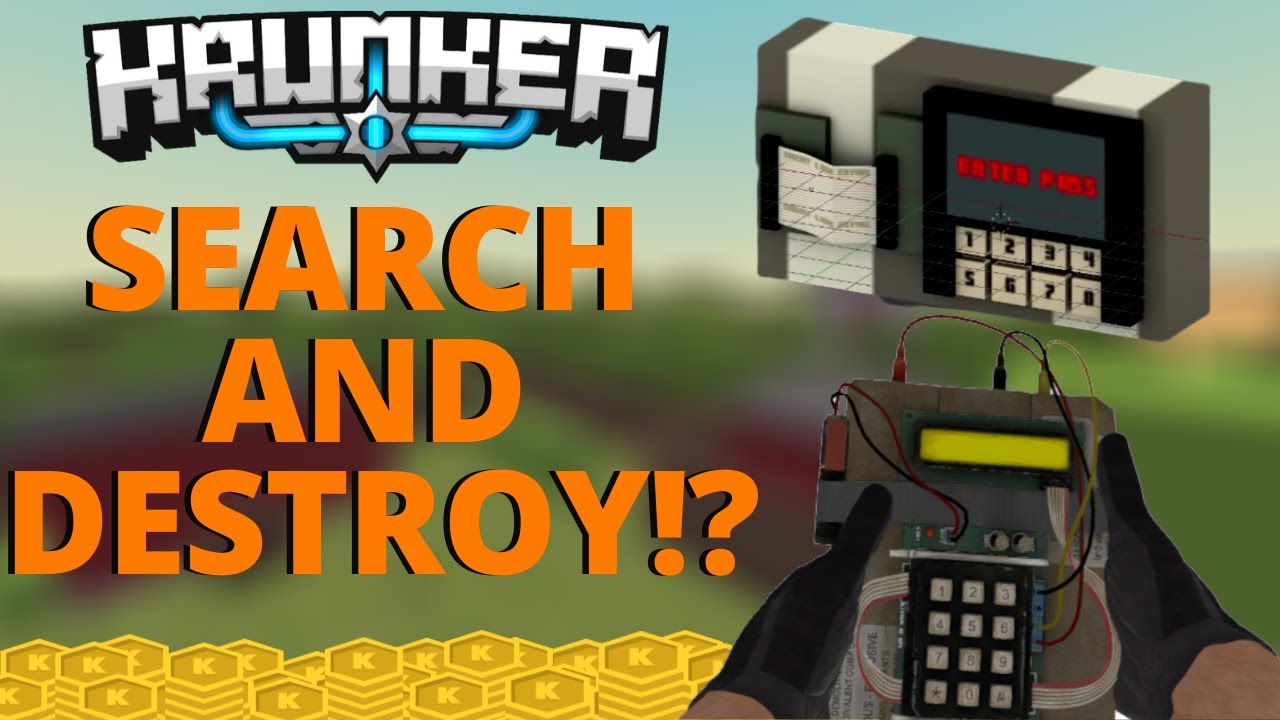 SEARCH AND DESTROY in KRUNKER LEAKED!? (Bomb DEFUSAL!)