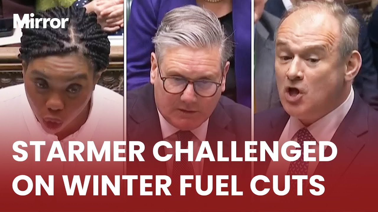 Starmer CHALLENGED over winter fuel cut in tense PMQs exchange