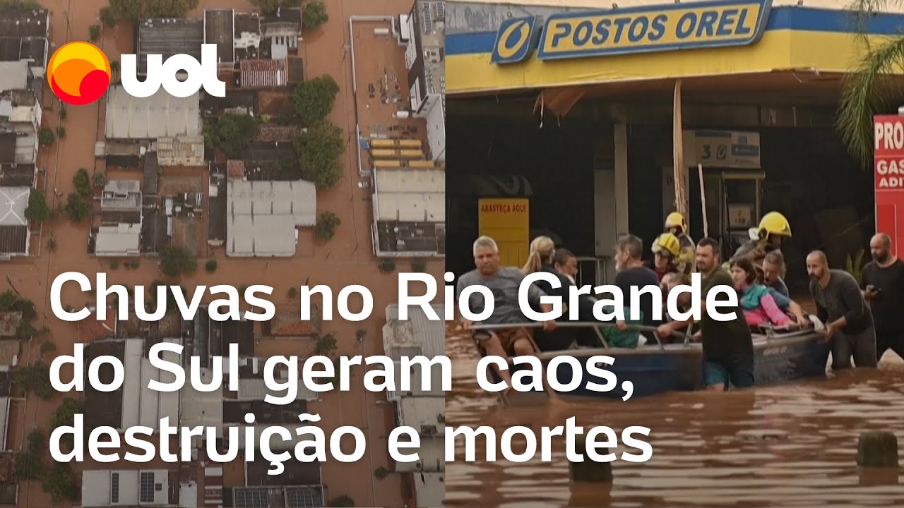 Rio Grande do Sul sofre com mortos e desaparecidos após chuvas que deixaram rastro destruição; vídeo