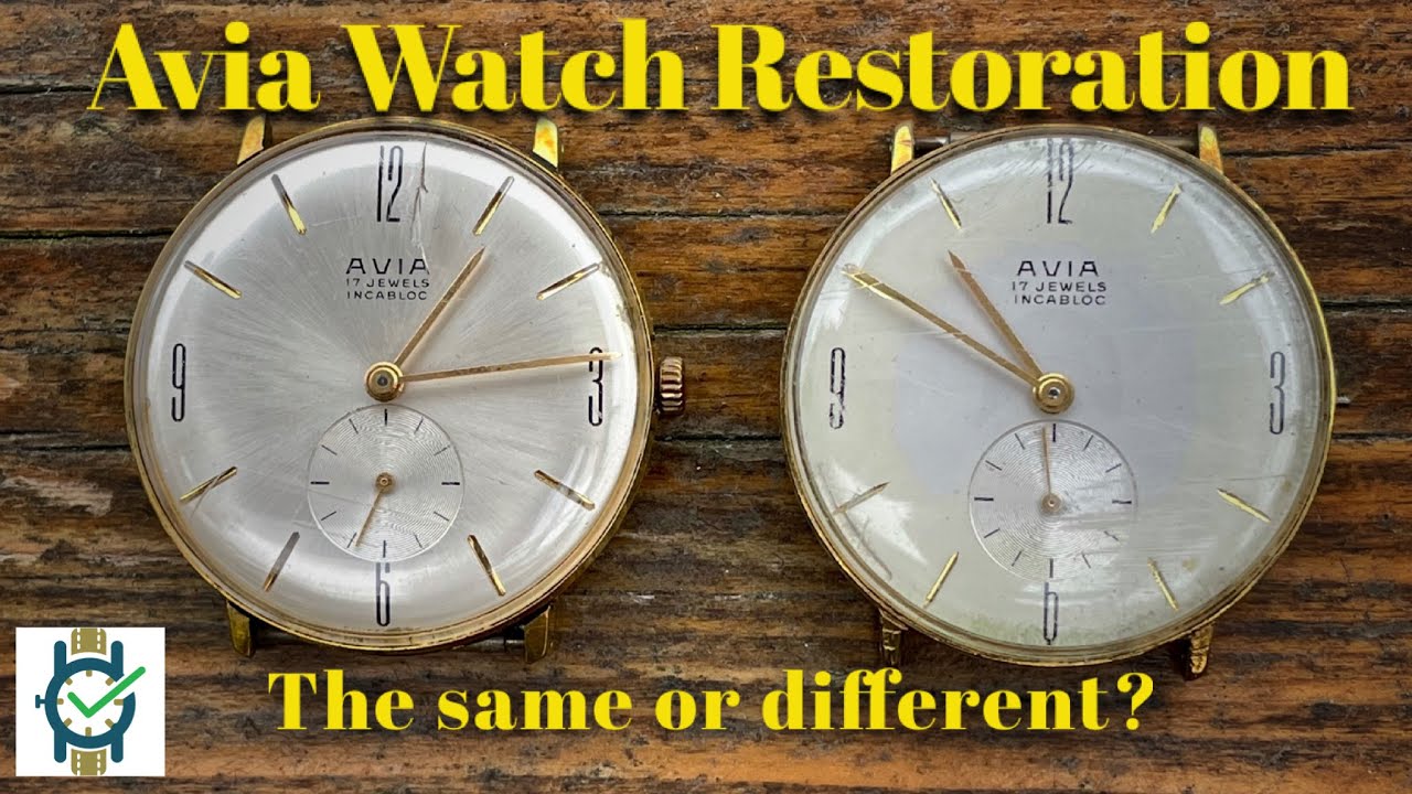 Avia Watch Restoration- (Part 1) Surprise at the end!