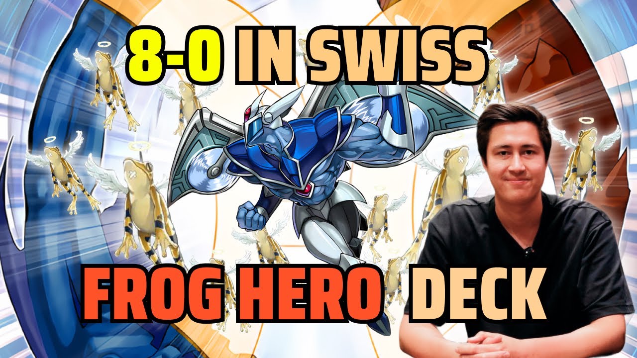 8-0 UNDEFEATED Frog Hero Monarch Deck Profile - Yu-Gi-Oh! Edison Ultimate Time Wizard Berlin 2024
