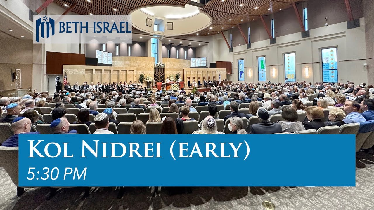 Kol Nidrei Early Service (Friday, October 11, 2024)
