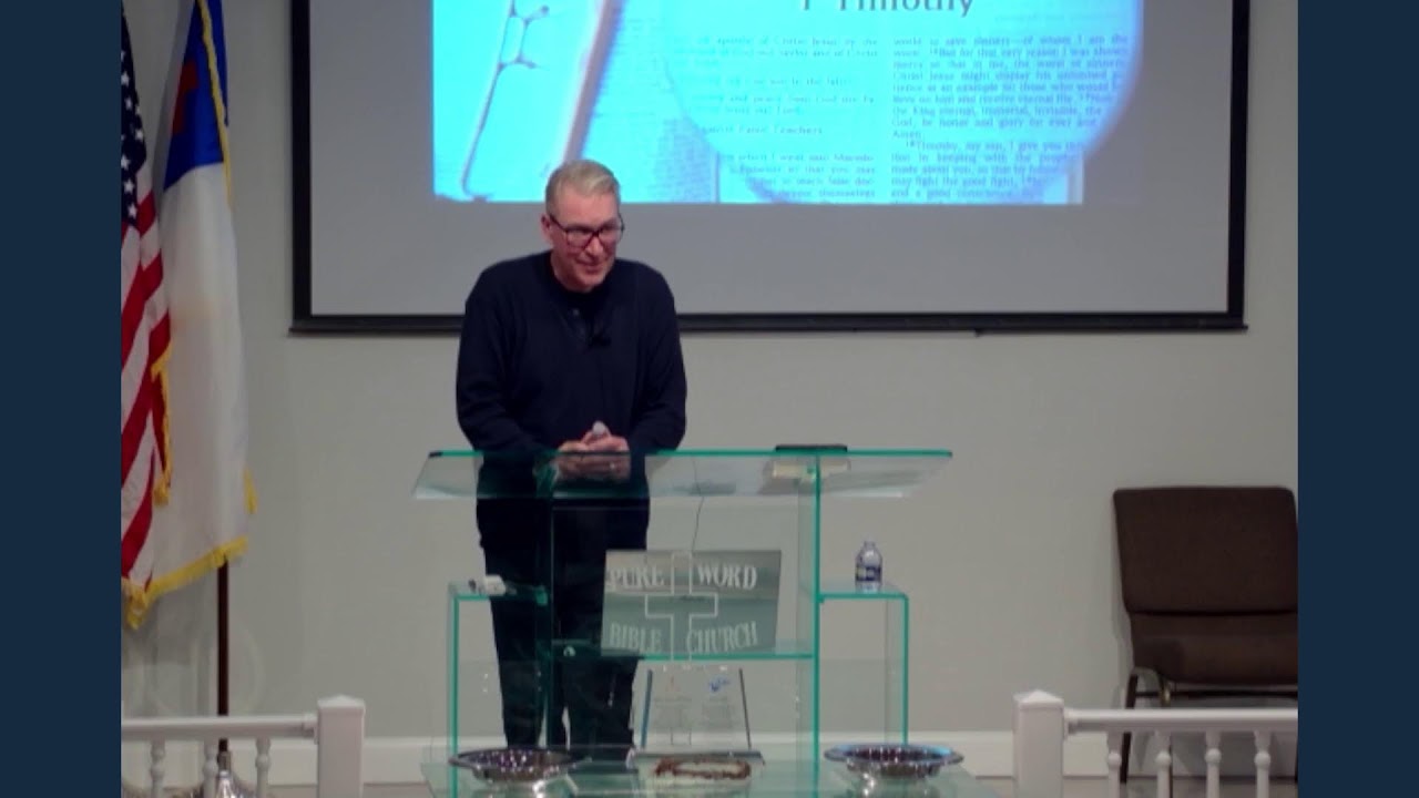 PWBC - Wednesday Night Prayer Time & Bible Study - 1 Timothy