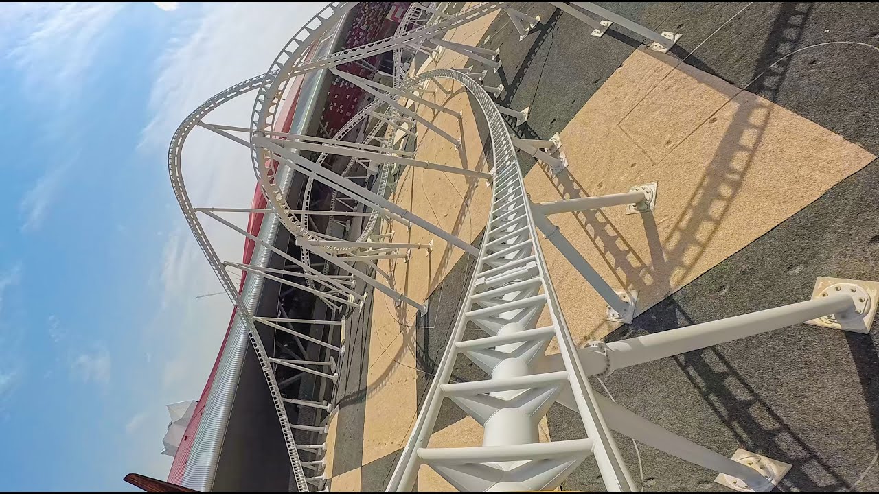Flying Aces - FERRARI WORLD Abu Dhabi - Onride - 4K - Wide Angle